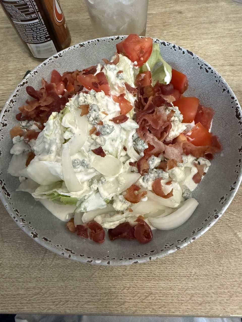 Wedge Salad with Blue Cheese